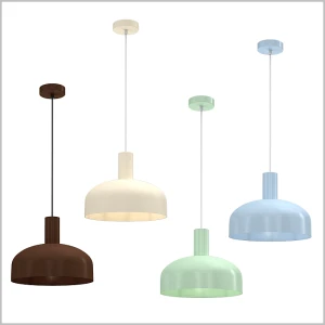 VISBY kolorowe lampy wiszące 30cm E27 Milagro
