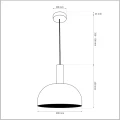 lampa wisząca 30 cm VISBY Milagro