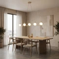 lampa wisząca SINUS MOKKA OPAL Emibig 1664/5