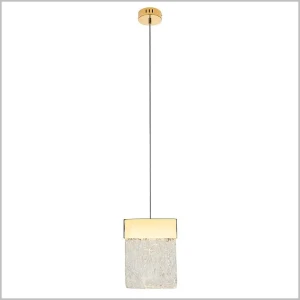 VETRO szklana lampa wisząca glamour LED MAXlight