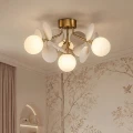 złota lampa sufitowa CHIC Step into Design ST-DL-2969C