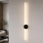 FELIX minimalistyczny czarny kinkiet LED Step into Design