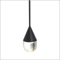 czarna lampa do łazienki IP44 NATA yaskr PL0104-BK