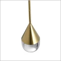 złota lampa łazienkowa IP44 NATA yaskr PL0104-GD