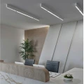białe lampy sufitowe do biura COSMO DomenoLED DDXT1200