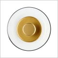 szklano złoty plafon LED DISCO 32 Step into design ST-1331-W gold