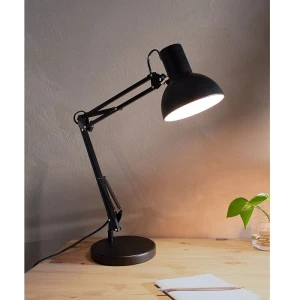 ARCHITECT czarna lampa biurkowa kreślarska Markslojd
