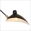 czarny kinkiet dwuramienny CRANE Step into Design W8702-S
