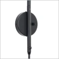 czarny kinkiet dwuramienny CRANE Step into Design W8702-S