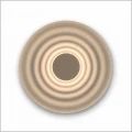 beżowy kinkiet ozdobny RIPPLE Azzardo AZ6579