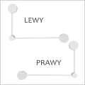 ORBIT Nowodvorski białe kinkiety