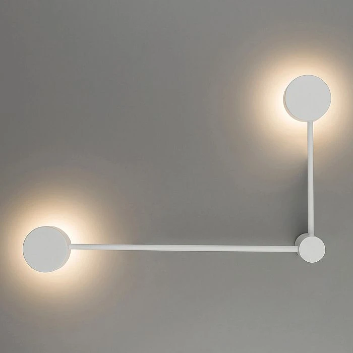 Nowodvorski kinkiet dekoracyjny ORBIT WHITE 10637 LEWY