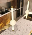 lampa wisząca czarna siateczka BORA-A Maxlight P0591