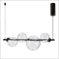lampa wisząca 4 szklane kule PLAYA candellux 34-50502