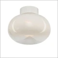 plafon LED z kloszem z białego mlecznego szkła Milagro VASO WHITE ML1410