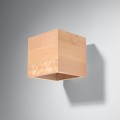sollux Quad Wood SL.0491 kinkiet kostka