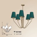 lampa sufitowa 5xE27 Victoria MLP4908 Eko-Light Milagro
