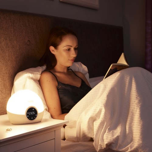 Bodyclock Spark 100 LED Lumie budzik świetlny  lampka do czytania symulator świtu Led