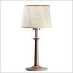 Szpilka lampa stojąca 40cm z abażurem E27 Kandela