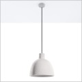 sollux lampa wisząca z białego betonu Damaso