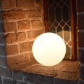 mBall lampa na zewnątrz kula biała micante