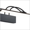 czarny kinkiet led z ruchomym ramieniem nad lustro 55cm Finelli  Maytoni