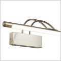 kinkiet do obrazów z ruchomym ramieniem mosiądz 55cm Led Finelli MIR004WL-L12BZ Maytoni