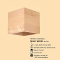 Sollux Quad Wood SL.0491 drewniany kinkiet wymiary