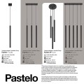 Sollux seria lamp wiszących Pastelo