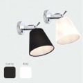 Bali kinkiety z abazurem białym lub czarnym producent Light Prestige