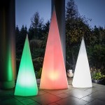 Noel 94 RGB świecąca choinka Led 94cm z pilotem do domu i ogrodu PDconcept