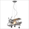 Focker 77468/01/36 lampa wisząca samolot do pokoju dziecięcego 1xE27 Lucide