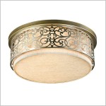 Venera plafon sufitowy do salonu z ażurową ozdobą 50cm 5xE27 Maytoni