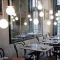 Cleoni Cotton lampy wiszące aranżacja kawiarni