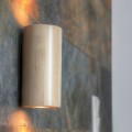 Wooddream Wall kinkiet góra-dół w kształcie walca z jasnego drewna brzozowego Spotlight