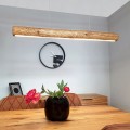 Lukas lampa wisząca wykonana w kłody sosnowej o średnicy ~10cm wbudowany LED