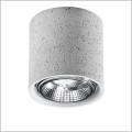 Sollux Cullo SL.0645 plafon betonowy w kształcie walca 14cm GU10