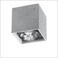 Sollux Valde 0646 plafon betonowy 14x14x11cm żarówka GU10