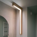 Path-Y lampa montowana do ściany i sufitu wykonana z naturalnego jesionu wyposażona w moduł LED Individual Lighting