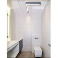 lampa Y-Path Ambiente wykonana z drewna lakierowanego w kolorze szarym świecąca góra-dół polska marka Individual Lighting