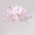 Light Prestige lampa Farfalla rose z abażurem 1xE27 średnica 50cm