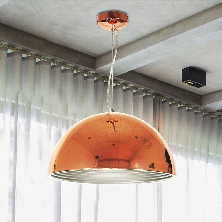 Candellux Amalfi 31-26385 lampa wisząca z miedzianym kloszem 30cm 1xE27