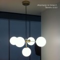 Candellux Mati lampa wisząca 5 kloszy w stylu modern classic