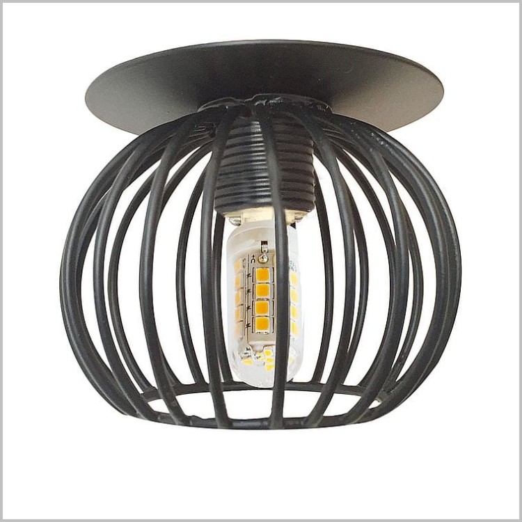 Candellux Oprawa-Stropowa Czarny Koszyk 2268767