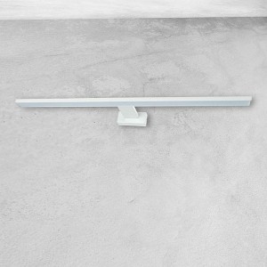 Shine White biały kinkiet łazienkowy LED IP44 60cm Milagro