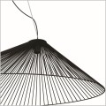 Peak KP-10 druciana czarna lampa wisząca 120cm Kaja