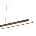 lampa wisząca do salonu ciemny brąz i biały Candellux-Apeti Coconut A0010-311