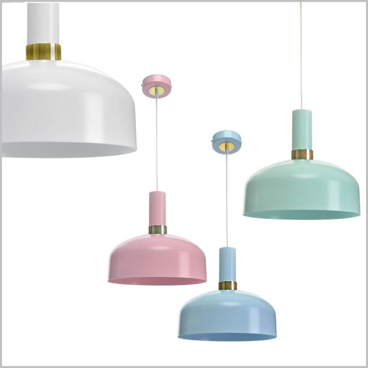 Eko Light Milagro Malmo lampy wiszące w pastelowych kolorach 1xE27