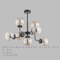alfa Transformers black 24847 lampa sufitowa do salonu