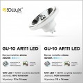 sollux żarówka LED GU10 AR111
